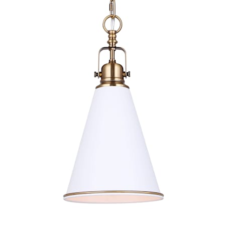 Canarm Ollie 8" Wide Mini Pendant Gold