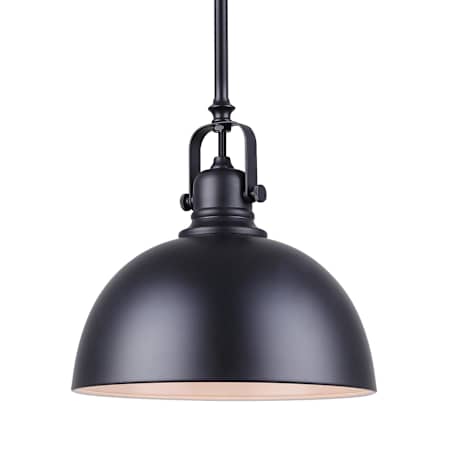 Canarm Polo 9" Wide Mini Pendant Black