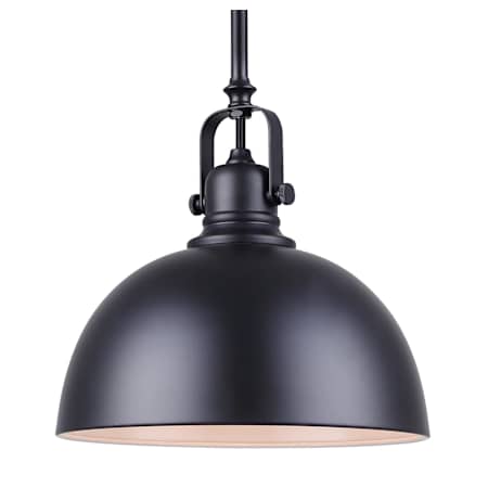 Canarm Polo 9" Wide Mini Pendant Black