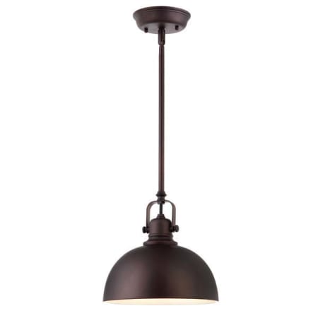 Canarm Polo Single Light 9" Wide Mini Pendant Oil Rubbed Bronze