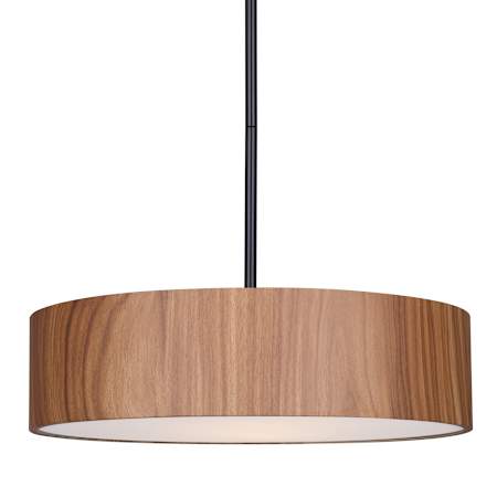 Canarm Dexter 3 Light 16" Wide Pendant Matte Black