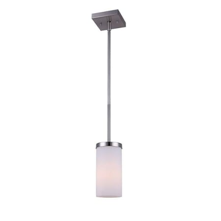 Canarm River 4" Wide Mini Pendant Brushed Nickel