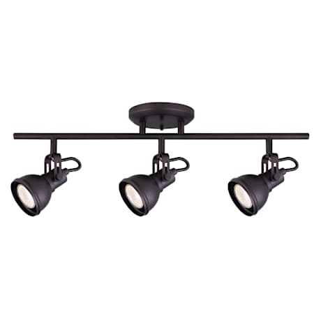 Canarm Polo 3 Light 23" Wide Fixed Rail - Ceiling or Wall Mount Oil Rubbed Bronze