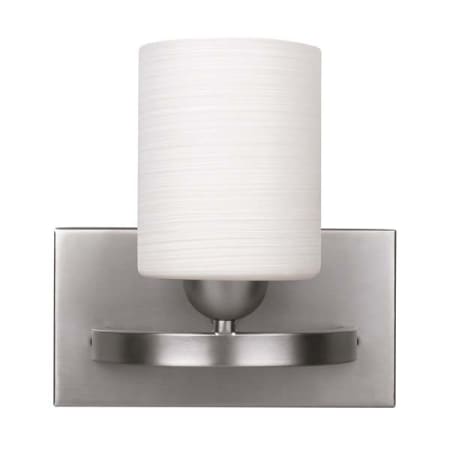 Canarm Hampton Single Light 8-1/4" Wide Bathroom Sconce Brushed Pewter