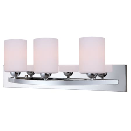 Canarm Hampton 3 Light 24" Wide Bathroom Vanity Light Chrome