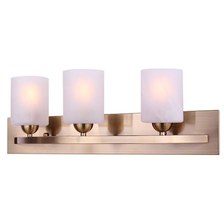 Canarm Hampton 3 Light 24" Wide Vanity Light Gold