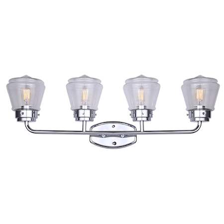 Canarm IVL682A04BK Lochlan 4 Light 32-1/4
