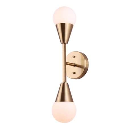 Canarm Arlowe 2 Light 19" Tall Wall Sconce Gold