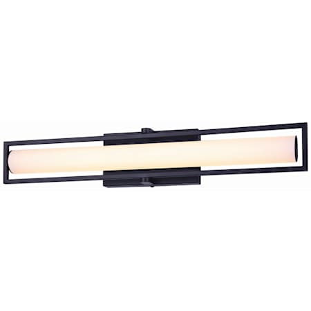 Canarm Jori 25" Wide LED Bath Bar Black