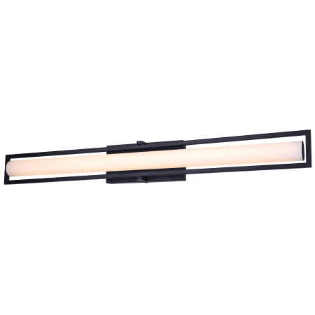 Canarm Jori 37" Wide LED Bath Bar Black