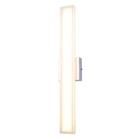 Canarm Javi 5" Wide LED Bath Bar Chrome