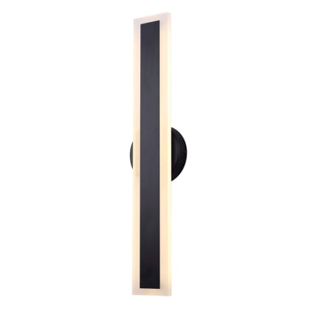Canarm Stella 6" Wide LED Bath Bar Black