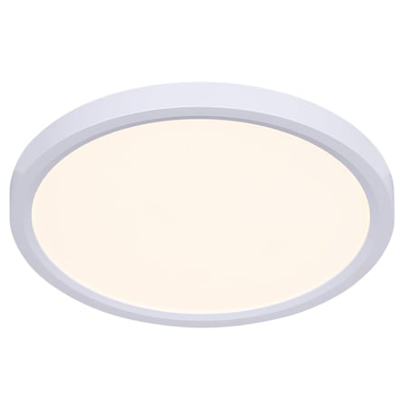 Canarm LED Round 12" Wide Flush Mount Ceiling Fixture White