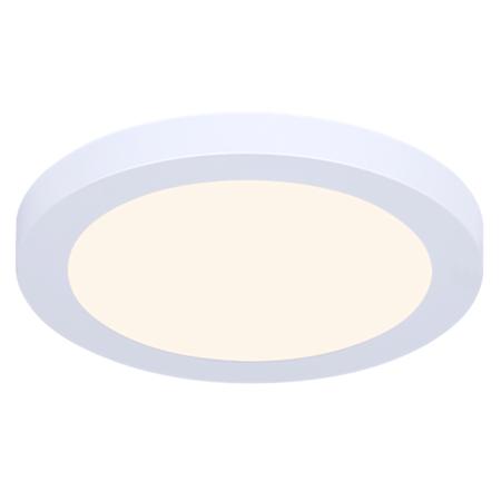 Canarm LED Round 7" Wide Flush Mount Ceiling Fixture White