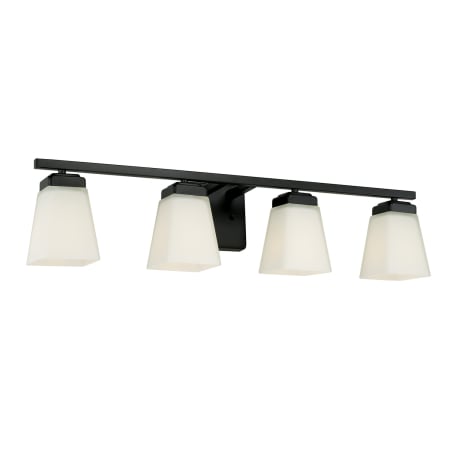 Capital Lighting Baxley 4 Light 31" Wide Bathroom Vanity Light Matte Black