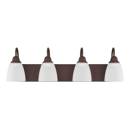 Capital Lighting Trenton 4 Light 30" Wide Bathroom Vanity Light Bronze