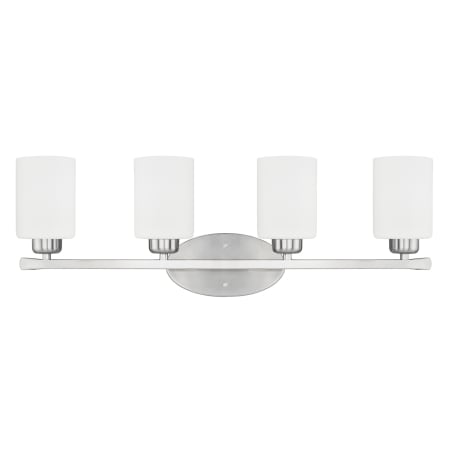 Capital Lighting Dixon 4 Light 29" Wide Bathroom Vanity Light Brushed Nickel