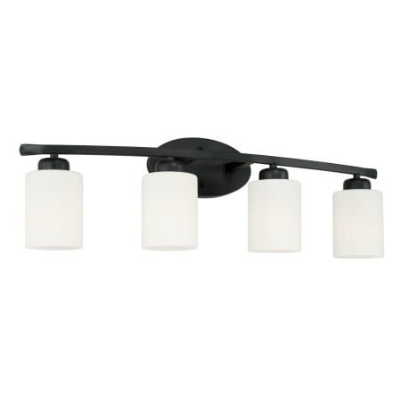 Capital Lighting Dixon 4 Light 29" Wide Bathroom Vanity Light Matte Black