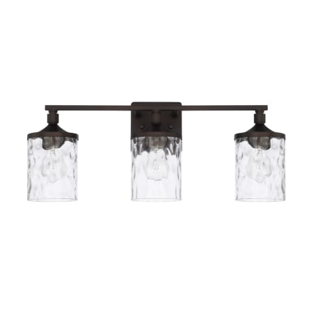Capital Lighting Colton 3 Light 24" Wide Bathroom Vanity Light Bronze