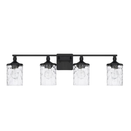 Capital Lighting Colton 4 Light 34" Wide Bathroom Vanity Light Matte Black