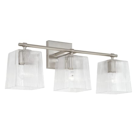 Capital Lighting Lexi 3 Light 23" Wide Bathroom Vanity Light Brushed Nickel