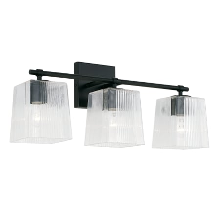 Capital Lighting Lexi 3 Light 23" Wide Bathroom Vanity Light Matte Black