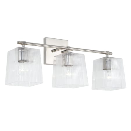 Capital Lighting Lexi 3 Light 23" Wide Bathroom Vanity Light Polished Nickel