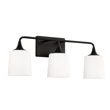 Capital Lighting Presley 3 Light 27" Wide Vanity Light Matte Black
