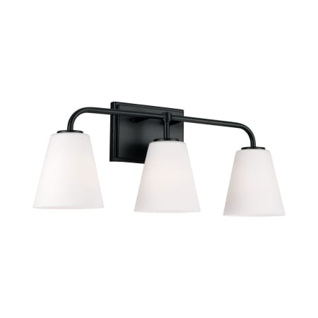 Capital Lighting Brody 3 Light 24" Wide Vanity Light Matte Black
