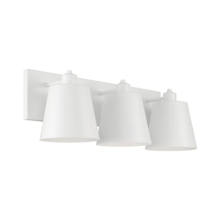 Capital Lighting Alden 3 Light 24" Wide Vanity Light Matte White