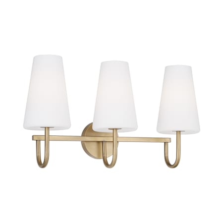 Capital Lighting Averitt 3 Light 24" Wide Vanity Light Aged Brass