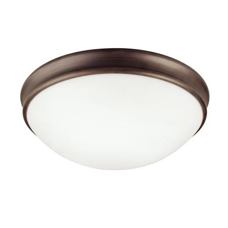 Capital Lighting 3 Light 14" Wide Flush Mount Bowl Ceiling Fixture Oil Rubbed Bronze