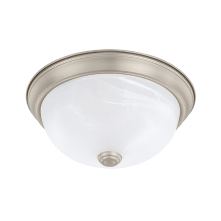 Capital Lighting 2 Light 11" Wide Flush Mount Bowl Ceiling Fixture Matte Nickel