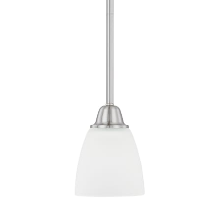 Capital Lighting Trenton 5" Wide Mini Pendant Brushed Nickel