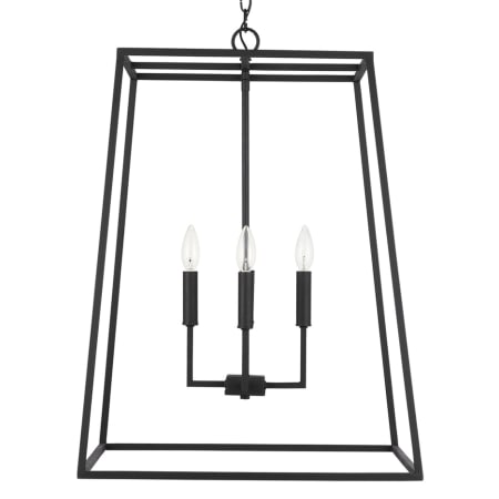 Capital Lighting Clint 4 Light 21" Wide Pendant Black Iron