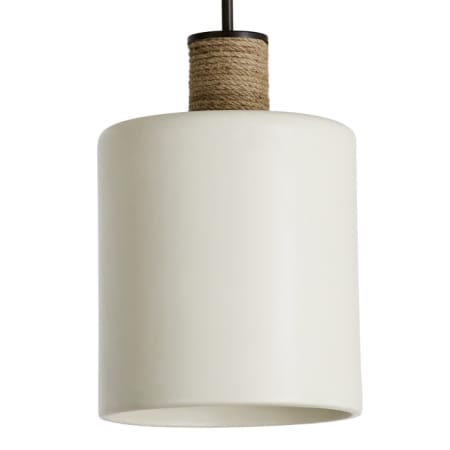 Capital Lighting 16-1/2" Tall Pendant with Ceramic Shade Dark Pewter