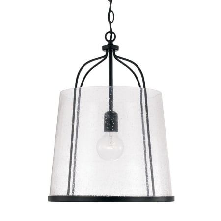 Capital Lighting Madison 14" Wide Pendant Matte Black