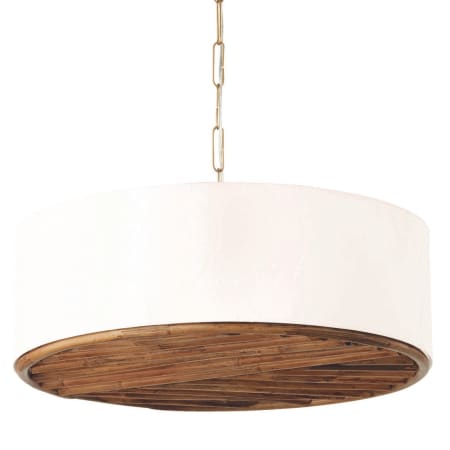 Capital Lighting Soleil 4 Light 25" Wide Drum Chandelier Matte Brass