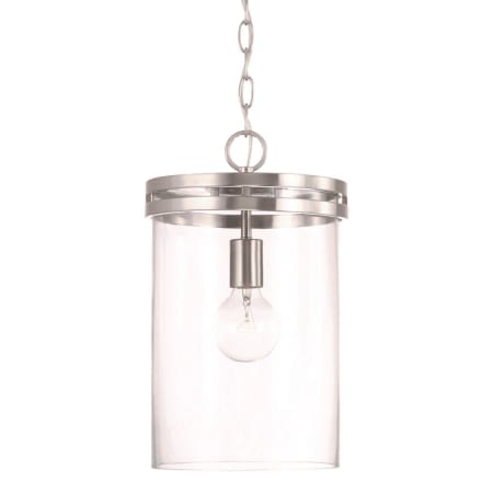 Capital Lighting Fuller 10" Wide Mini Pendant Brushed Nickel