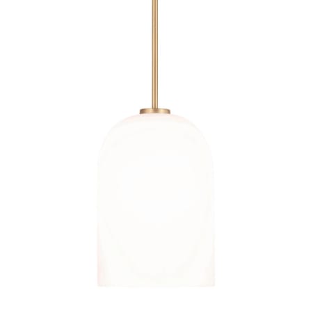 Capital Lighting Lawson 9" Wide Mini Pendant Aged Brass