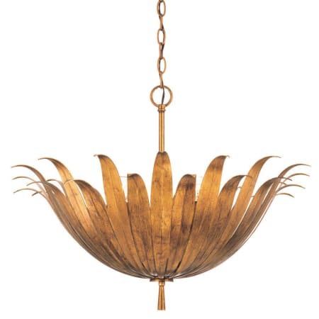 Capital Lighting Eden 4 Light 24" Wide Abstract Chandelier Antique Gold