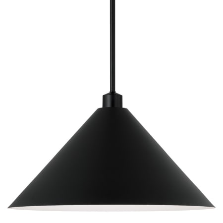 Capital Lighting Alden 18" Wide Pendant Matte Black