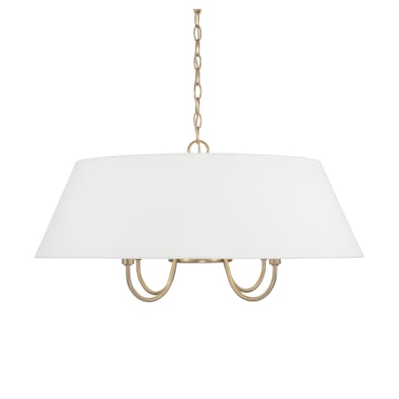 Capital Lighting Julia 4 Light 29" Wide Pendant Matte Brass