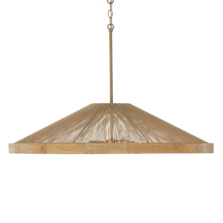 Capital Lighting Maya 4 Light 31" Wide Pendant Matte Brass