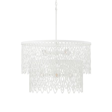 Capital Lighting Phoebe 7 Light 31" Wide Pendant Matte White