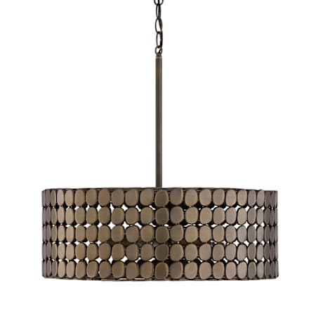 Capital Lighting Eliana 4 Light 22" Wide Pendant Dark Brass
