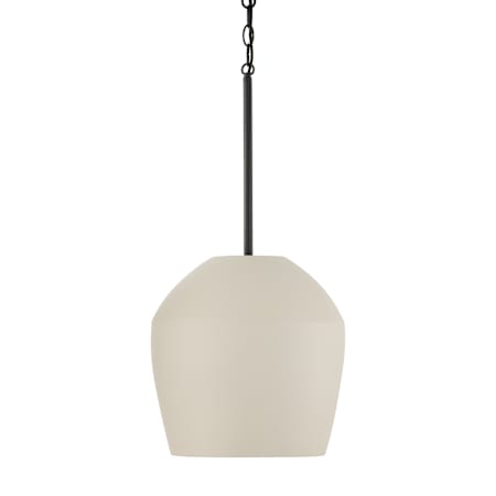 Capital Lighting Della 13" Wide Pendant Terracotta Ivory