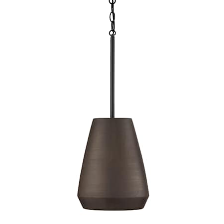 Capital Lighting Della 10" Wide Pendant Terracotta Umber