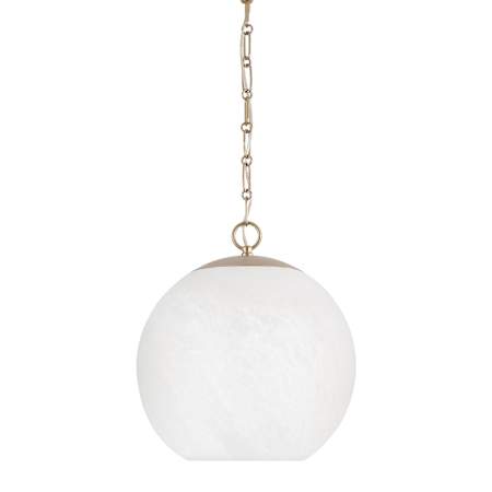 Capital Lighting Cleo 14" Wide Pendant Matte Brass