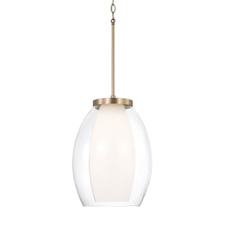 Capital Lighting Joss 13" Wide Pendant Aged Brass